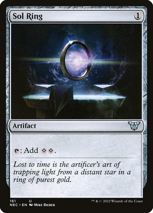 Sol Ring - NEC - Near Mint MTG
