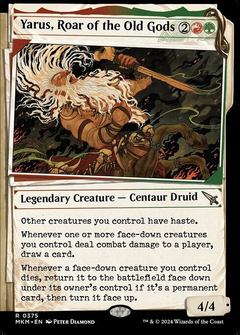 Yarus, Roar of the Old Gods - MKM - Near Mint MTG