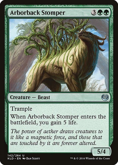 Arborback Stomper - KLD - Near Mint MTG