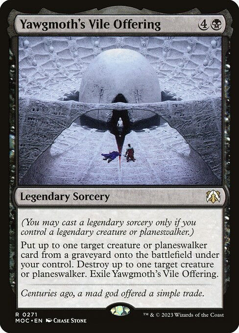 Yawgmoth's Vile Offering - MOC - Near Mint MTG