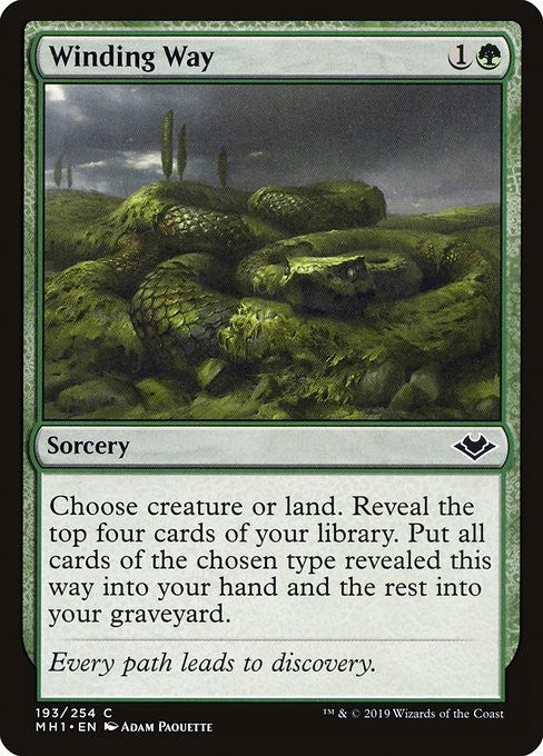 Winding Way - MH1 - Near Mint MTG