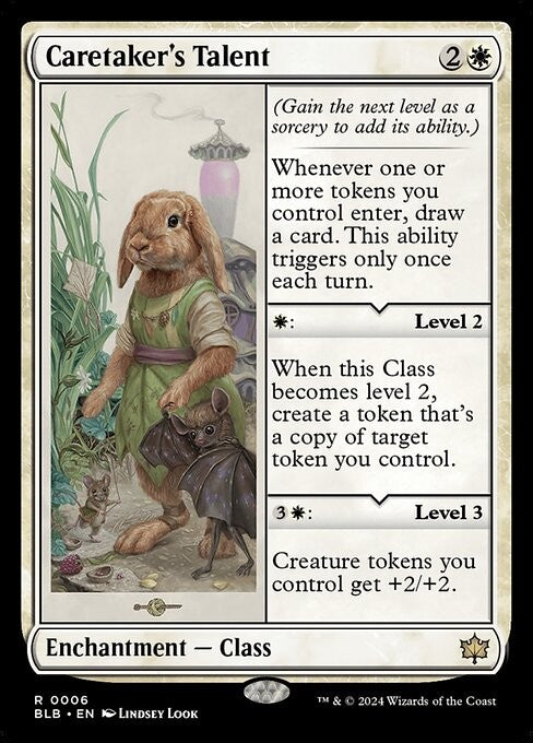 Caretaker's Talent - BLB - Near Mint MTG