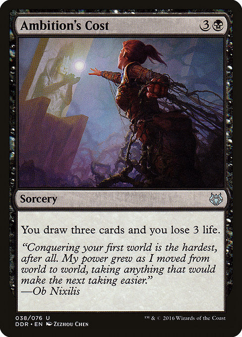 Ambition's Cost - DDR - Near Mint MTG