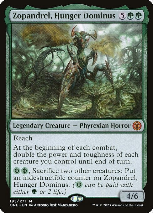 Zopandrel, Hunger Dominus - ONE - Near Mint MTG