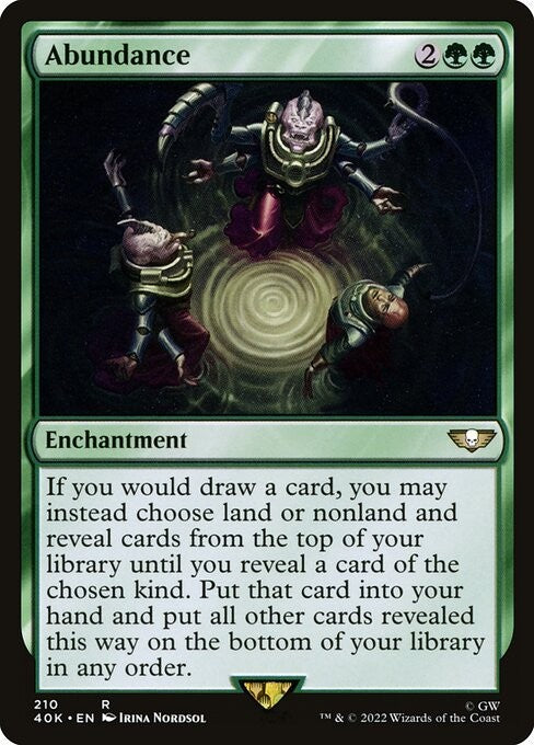 Abundance - 40K - Near Mint MTG