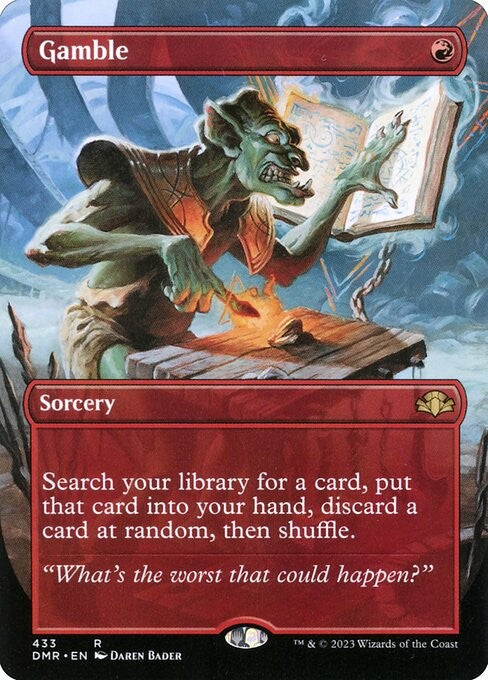 Gamble - DMR - Near Mint MTG