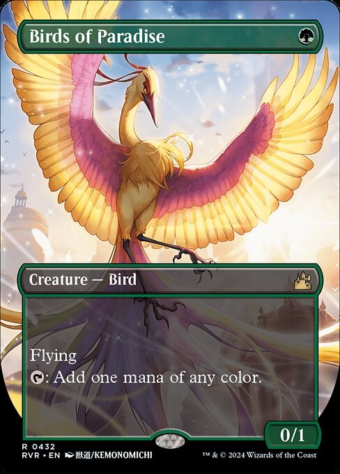 Birds of Paradise - RVR - Near Mint MTG