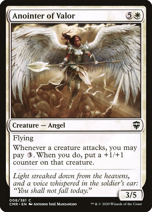Anointer of Valor - CMR - Near Mint MTG