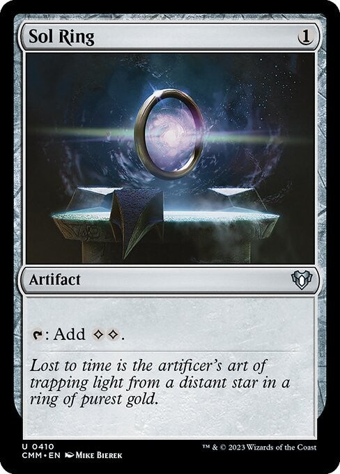 Sol Ring - CMM - Near Mint MTG
