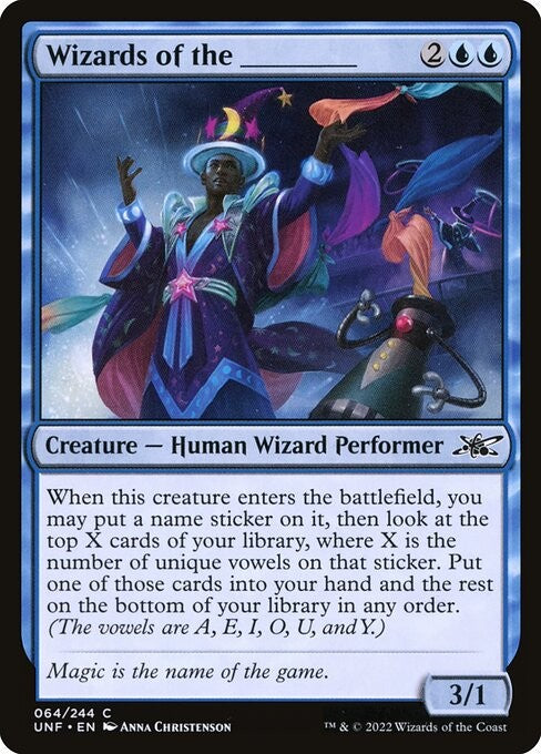 Wizards of the _____ - UNF - Near Mint MTG