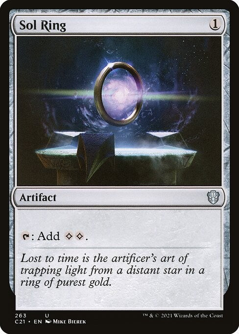 Sol Ring - C21 - Near Mint MTG