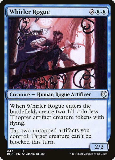 Whirler Rogue - KHC - Near Mint MTG