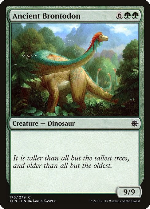 Ancient Brontodon - XLN - Near Mint MTG