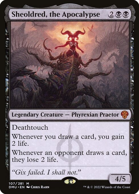 Sheoldred, the Apocalypse - DMU - Near Mint MTG