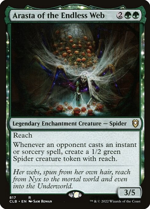 Arasta of the Endless Web - CLB - Near Mint MTG