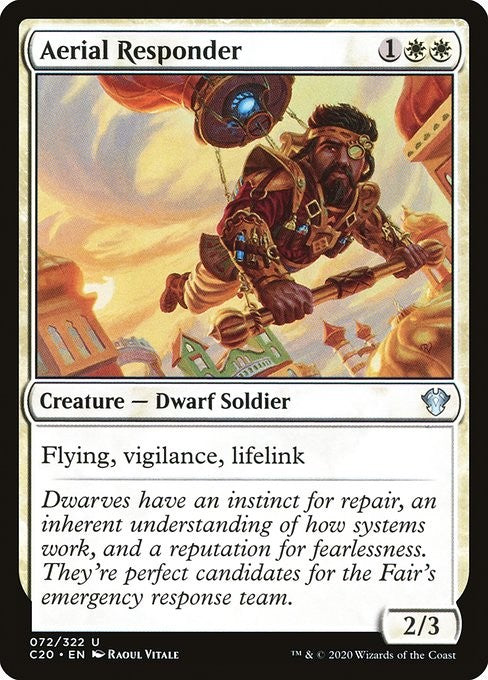 Aerial Responder - C20 - Near Mint MTG