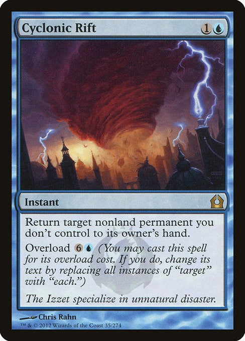 Cyclonic Rift - RTR - Near Mint MTG