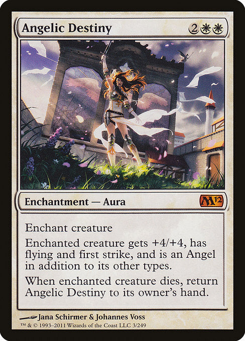 Angelic Destiny - M12 - Near Mint MTG