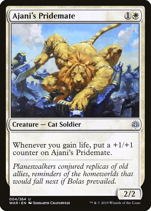 Ajani's Pridemate - WAR - Near Mint MTG