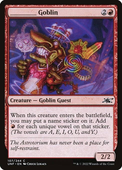 _____ Goblin - UNF - Near Mint MTG