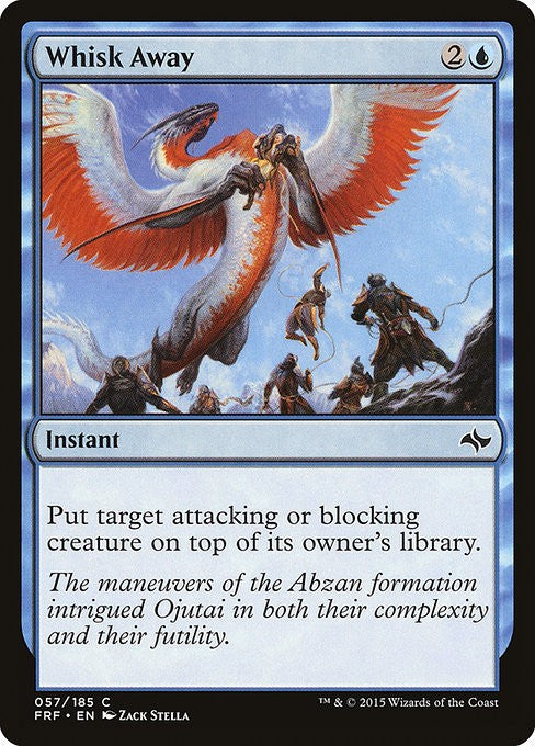 Whisk Away - FRF - Near Mint MTG