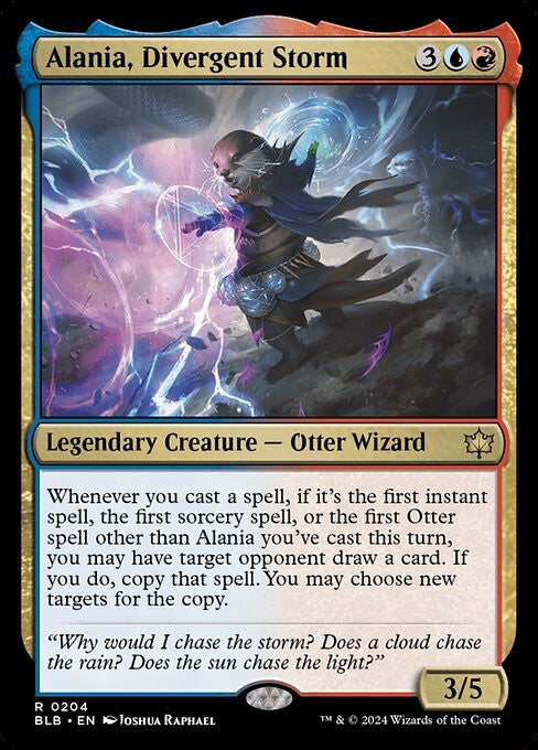Alania, Divergent Storm - BLB - Near Mint MTG