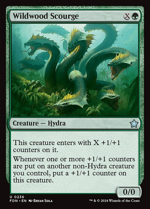 Wildwood Scourge - FDN - MTG