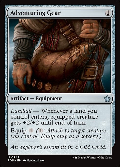Adventuring Gear - FDN - MTG