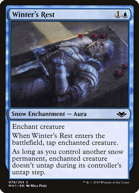 Winter's Rest - MH1 - Near Mint MTG