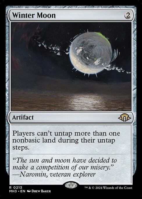 Winter Moon - MH3 - Near Mint MTG