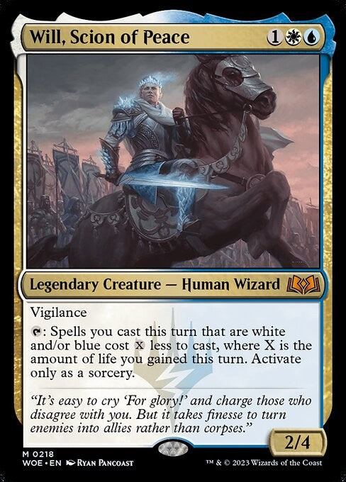 Will, Scion of Peace - WOE - Near Mint MTG