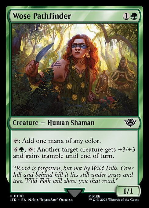 Wose Pathfinder - LTR - Near Mint MTG