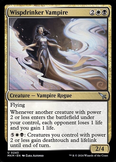 Wispdrinker Vampire - MKM - Near Mint MTG