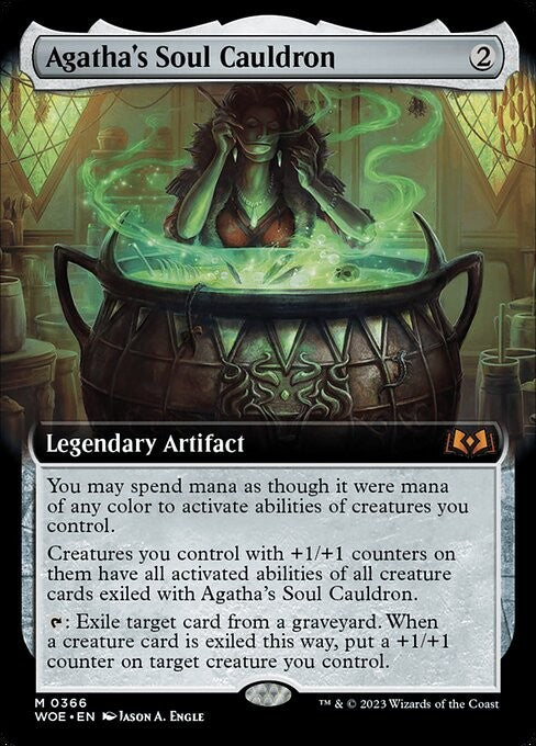 Agatha's Soul Cauldron - WOE - Near Mint MTG