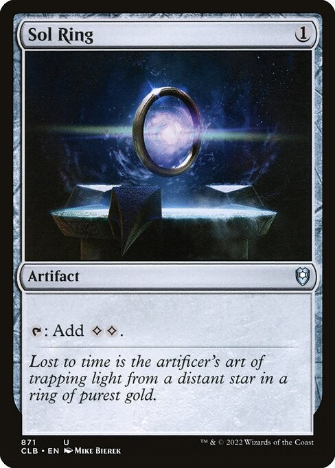 Sol Ring - CLB - Near Mint MTG