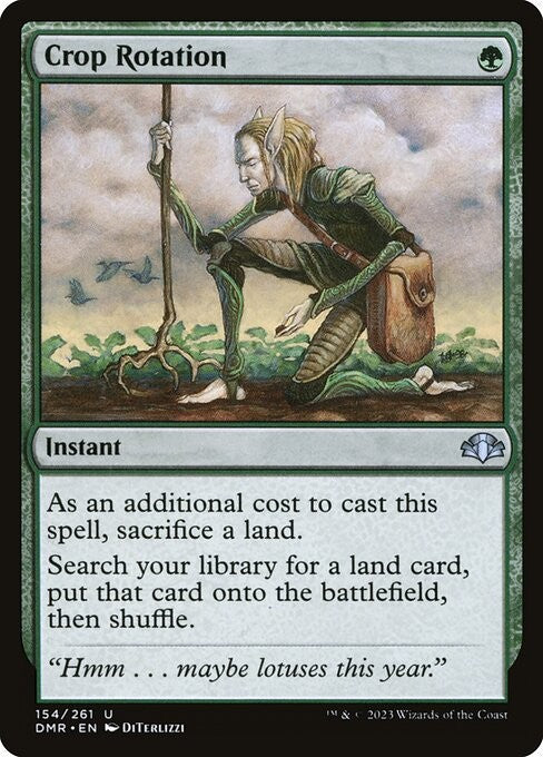 Crop Rotation - DMR - Near Mint MTG