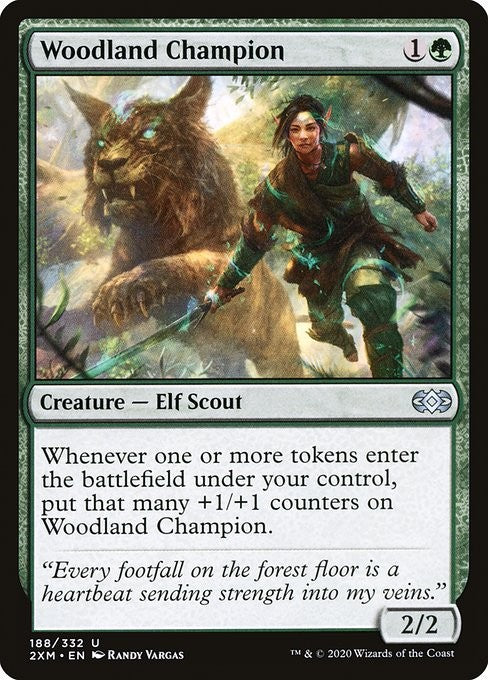 Woodland Champion - 2XM - Near Mint MTG