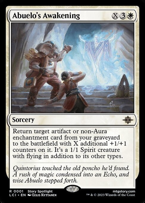 Abuelo's Awakening - LCI - Near Mint MTG