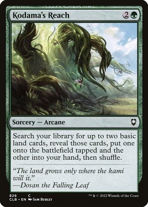 Kodama's Reach - CLB - Near Mint MTG