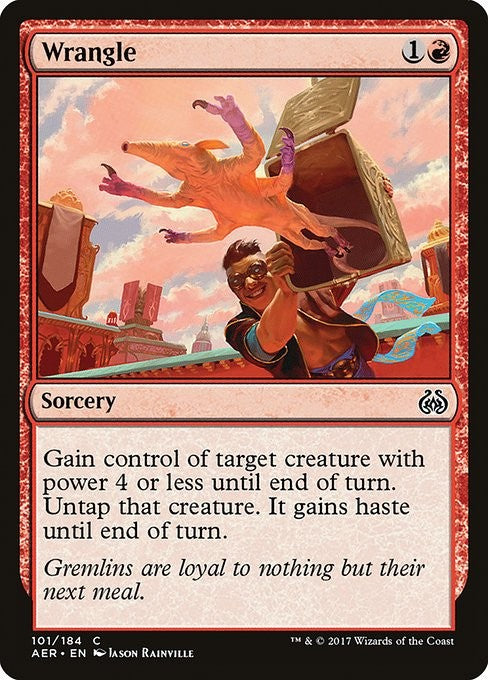 Wrangle - AER - Near Mint MTG