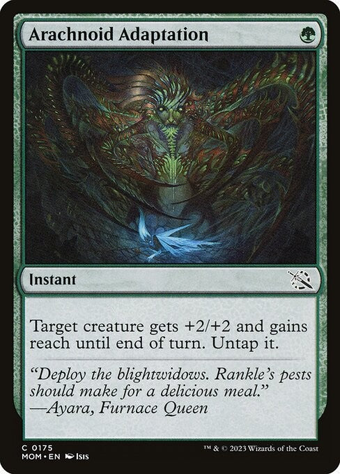 Arachnoid Adaptation - MOM - Near Mint MTG