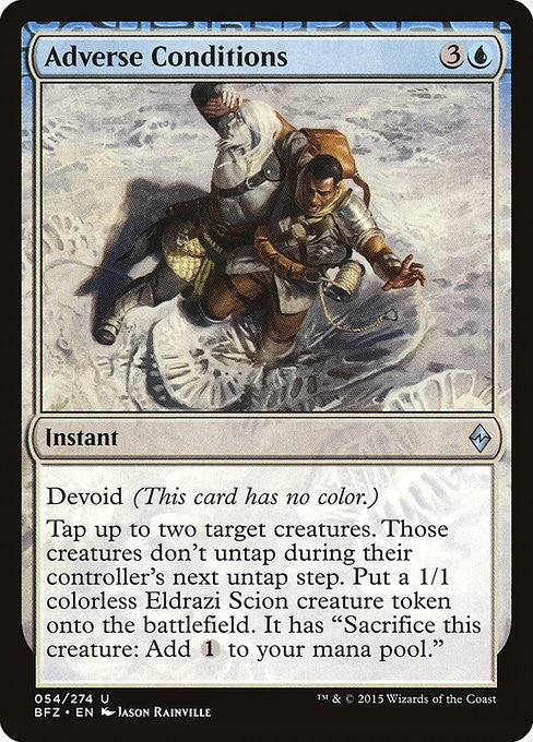 Adverse Conditions - BFZ - Near Mint MTG