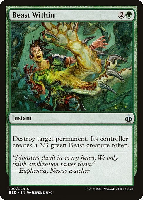 Beast Within - BBD - Near Mint MTG