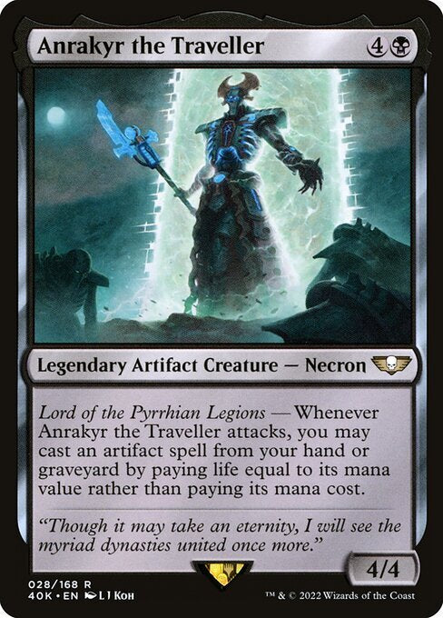 Anrakyr the Traveller - 40K - Near Mint MTG