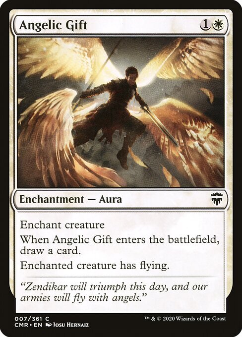 Angelic Gift - CMR - Near Mint MTG