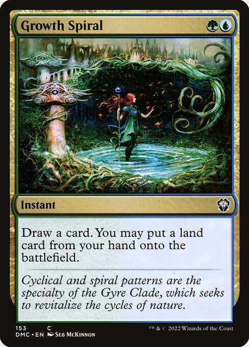 Growth Spiral - DMC - Near Mint MTG