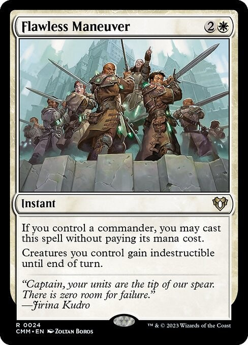 Flawless Maneuver - CMM - Near Mint MTG