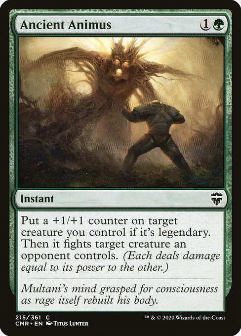 Ancient Animus - CMR - Near Mint MTG