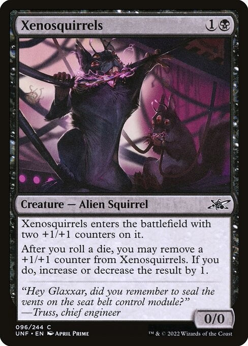 Xenosquirrels - UNF - Near Mint MTG