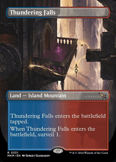 Thundering Falls - MKM - Near Mint MTG